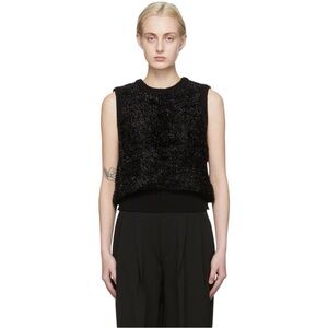 GANNI Sparkle Knit Sweater Vest